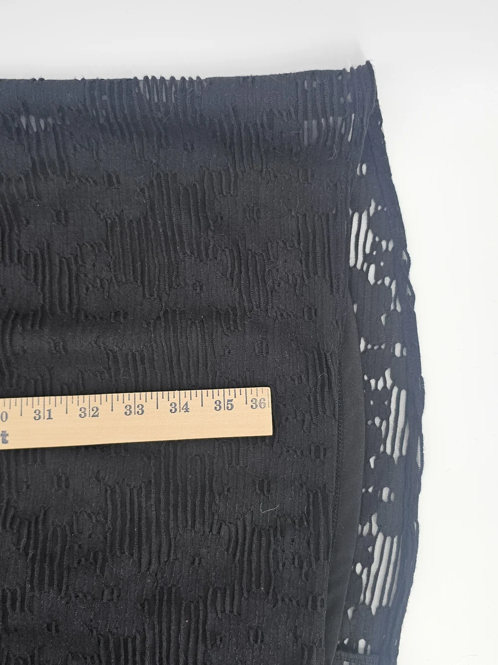 Nine West Black Sleeveless Textured Lace Overlay Midi‎ Dress Size 4
